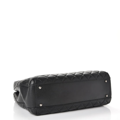 Chanel Caviar Quilted City Shopping Tote Black 4 of 10