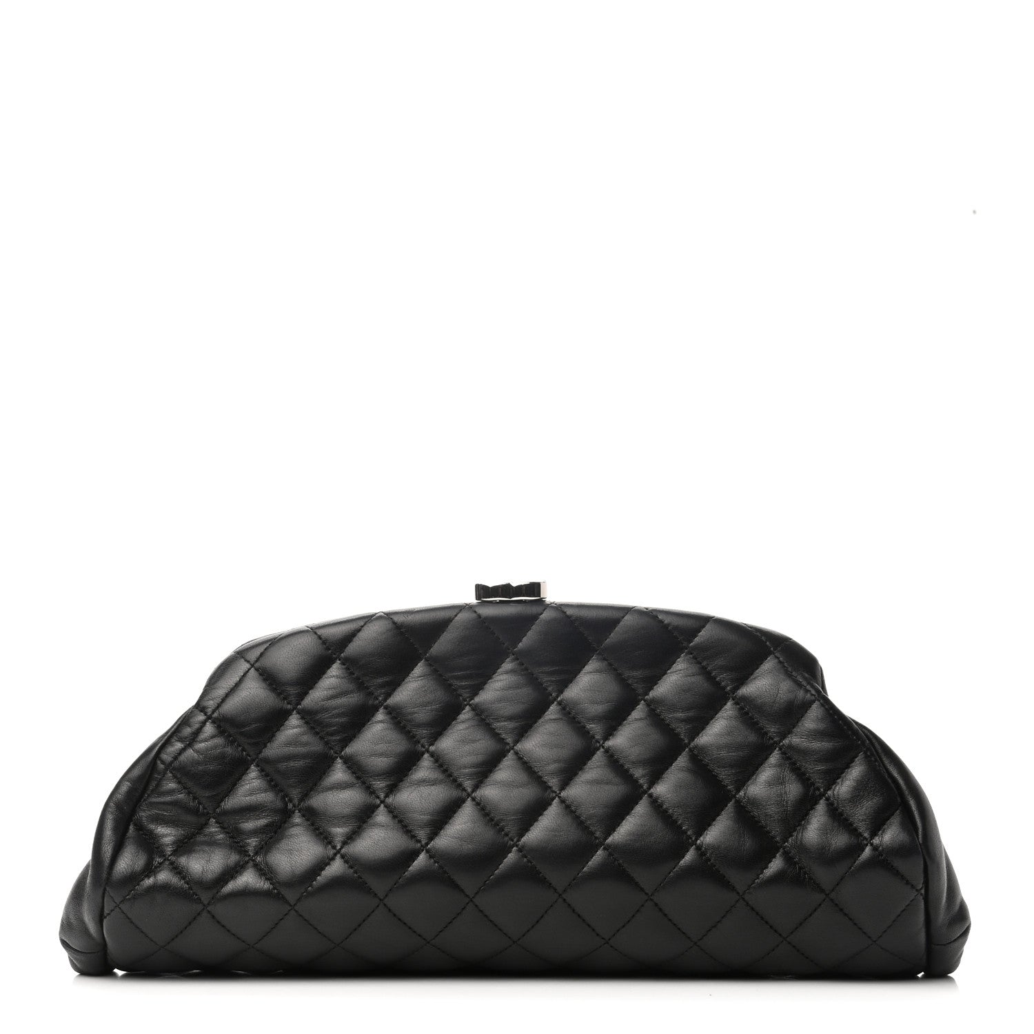Chanel Lambskin Quilted Timeless Clutch Black 1 of 7