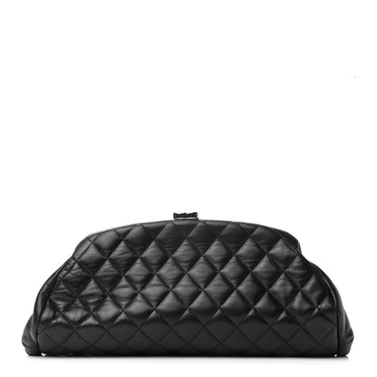 Chanel Lambskin Quilted Timeless Clutch Black 1 of 7