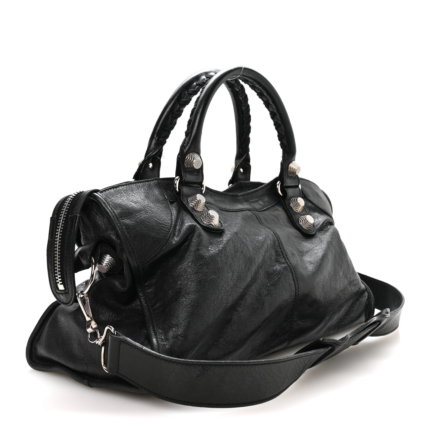 Balenciaga Agneau Giant 21 Silver Hardware Part Time Black 3 of 10