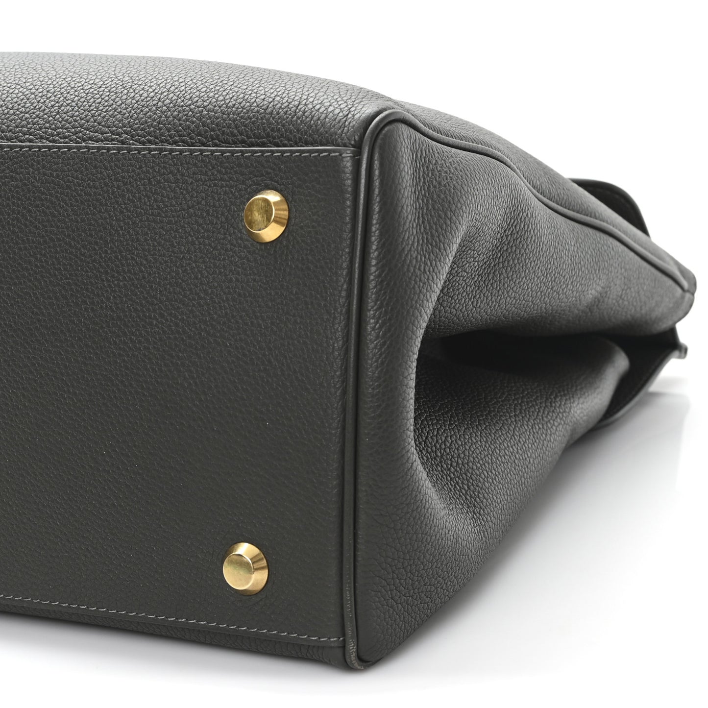 Grained Calfskin Carrie Cary All Bag Khaki