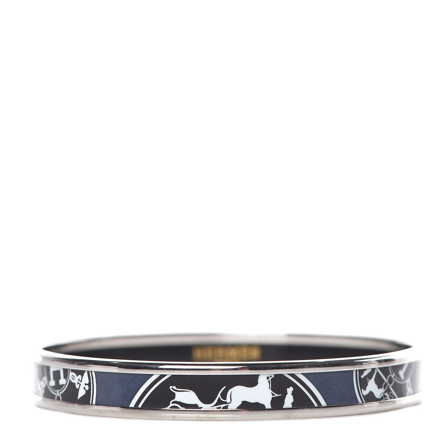 Enamel Printed Ex Libris Narrow Bracelet 65