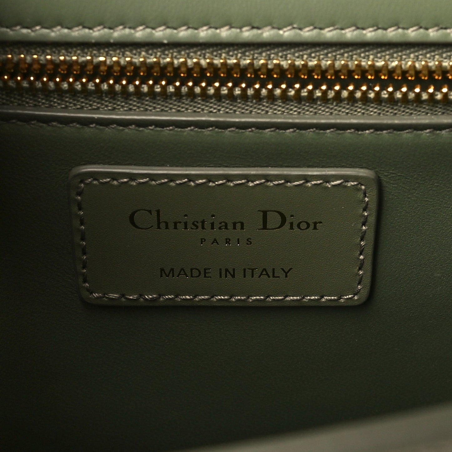 Smooth Calfskin 30 Montaigne Flap Bag Mint Green