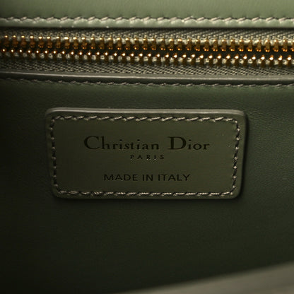 Christian Dior Smooth Calfskin 30 Montaigne Flap Bag Mint Green 6 of 11