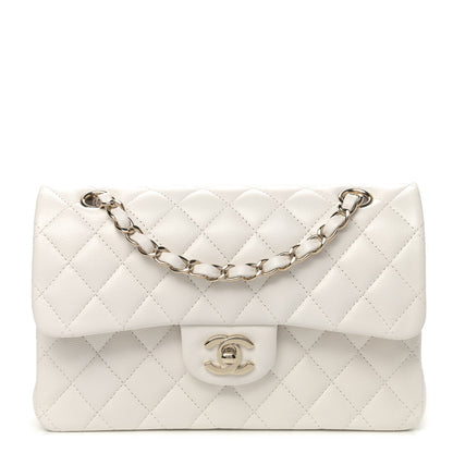 Chanel Caviar Quilted Small Double Flap White 1 of 5