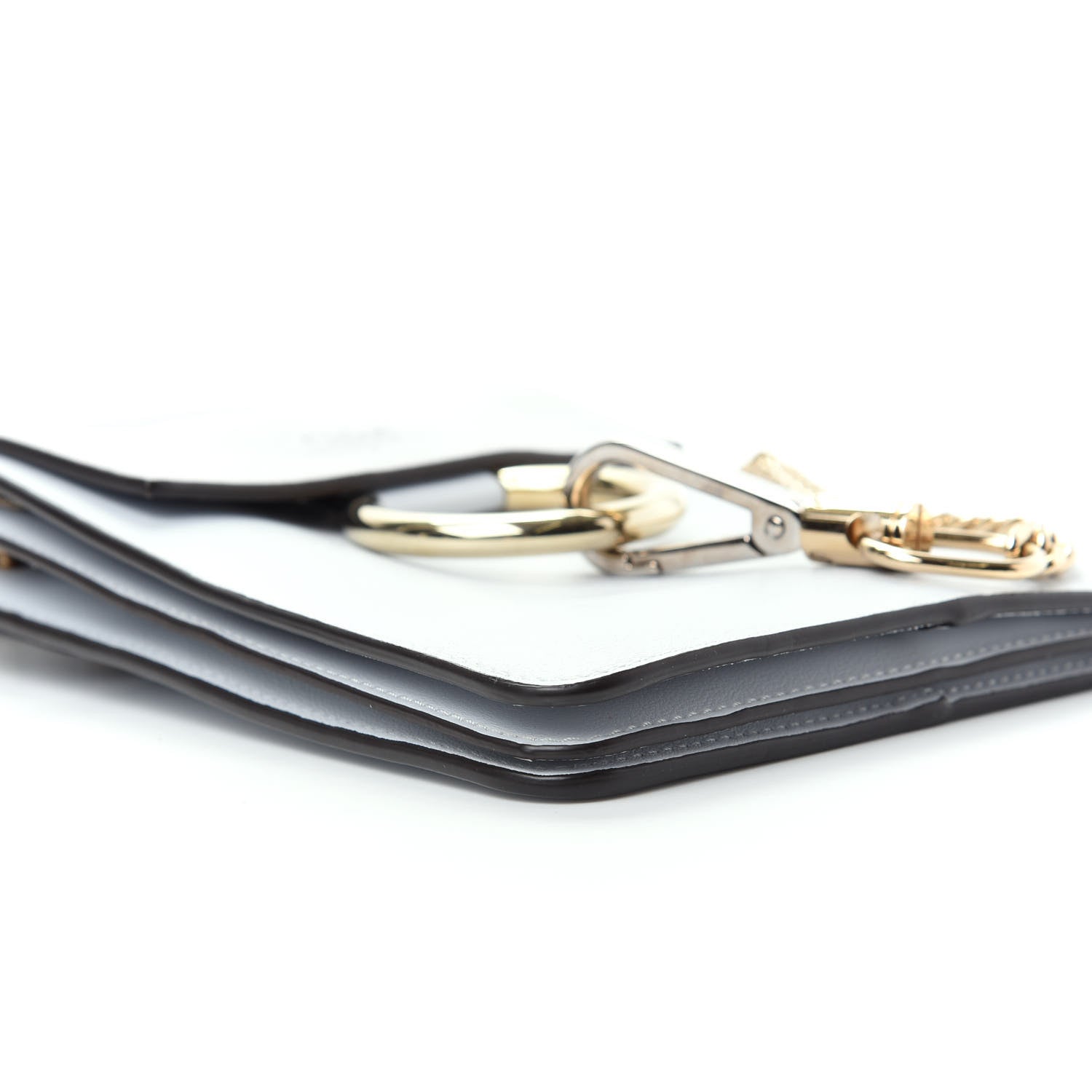 Chloe Suede Calfskin Mini Faye Bracelet Bag Airy Grey 6 of 7