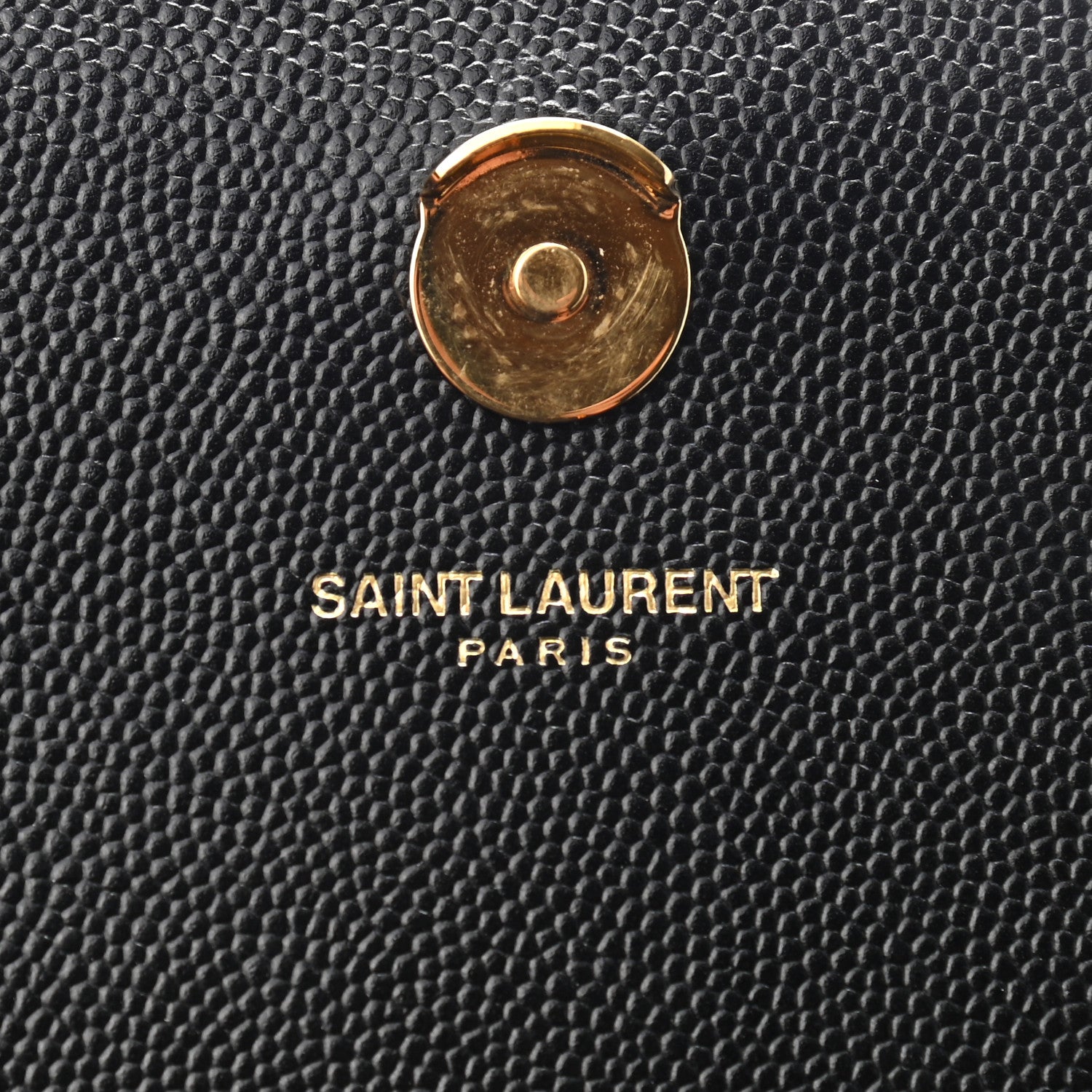 Saint Laurent Grain De Poudre Medium Classic Monogram Kate Satchel Black 5 of 9