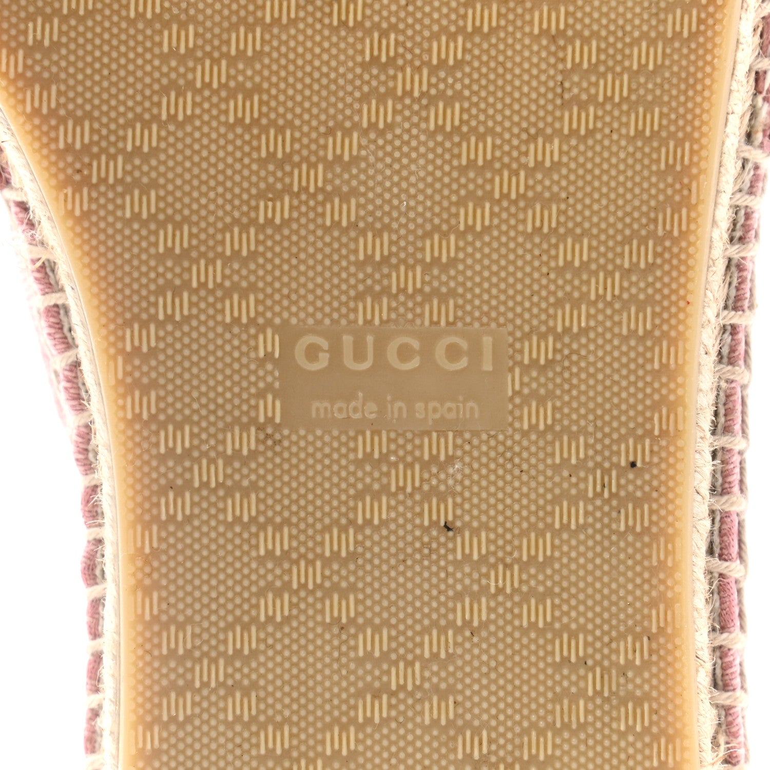 Gucci Monogram Espadrilles 40 Soft Pink 6 of 10