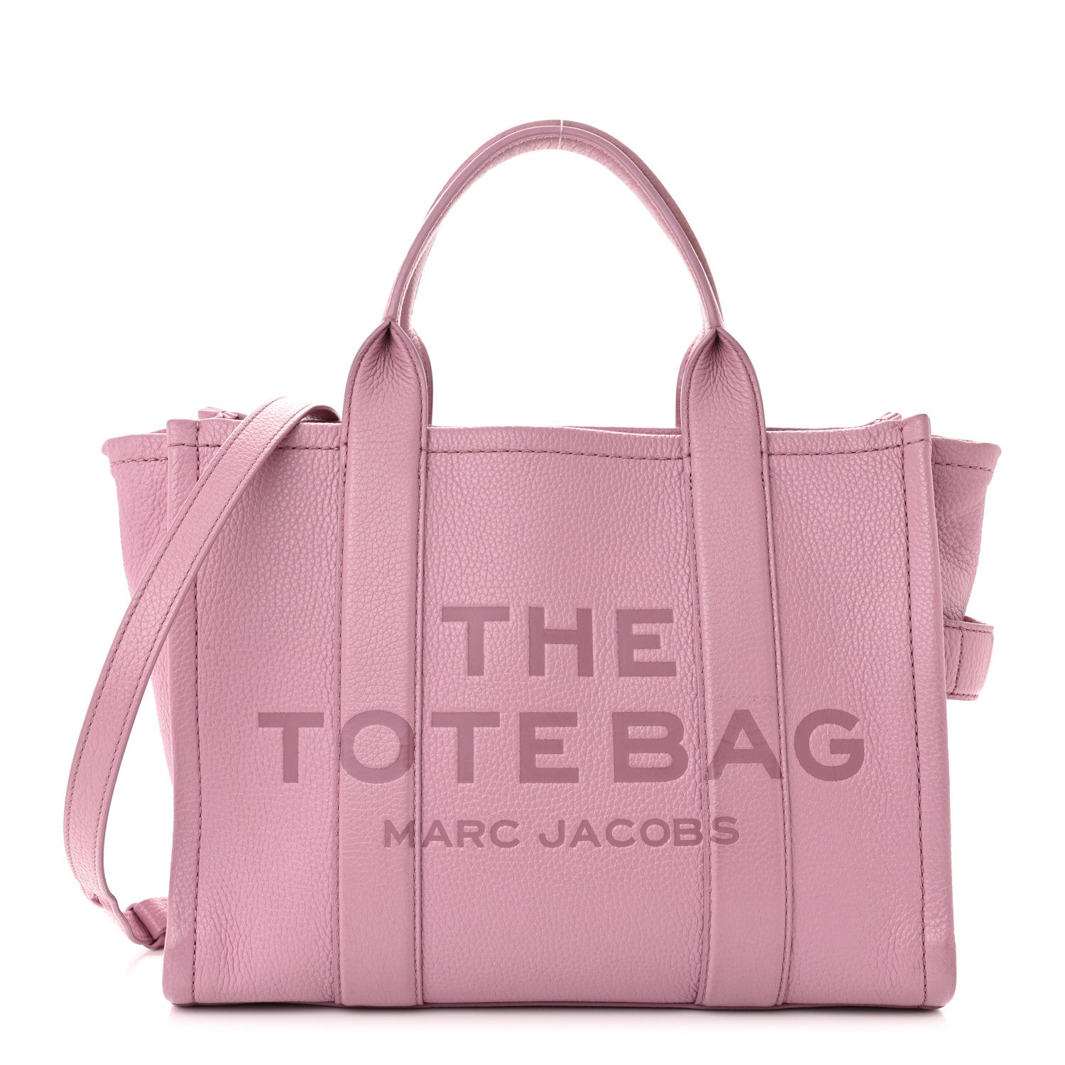 Marc Jacobs Grained Calfskin Medium The Tote Bag Regal Orchid 1 of 12