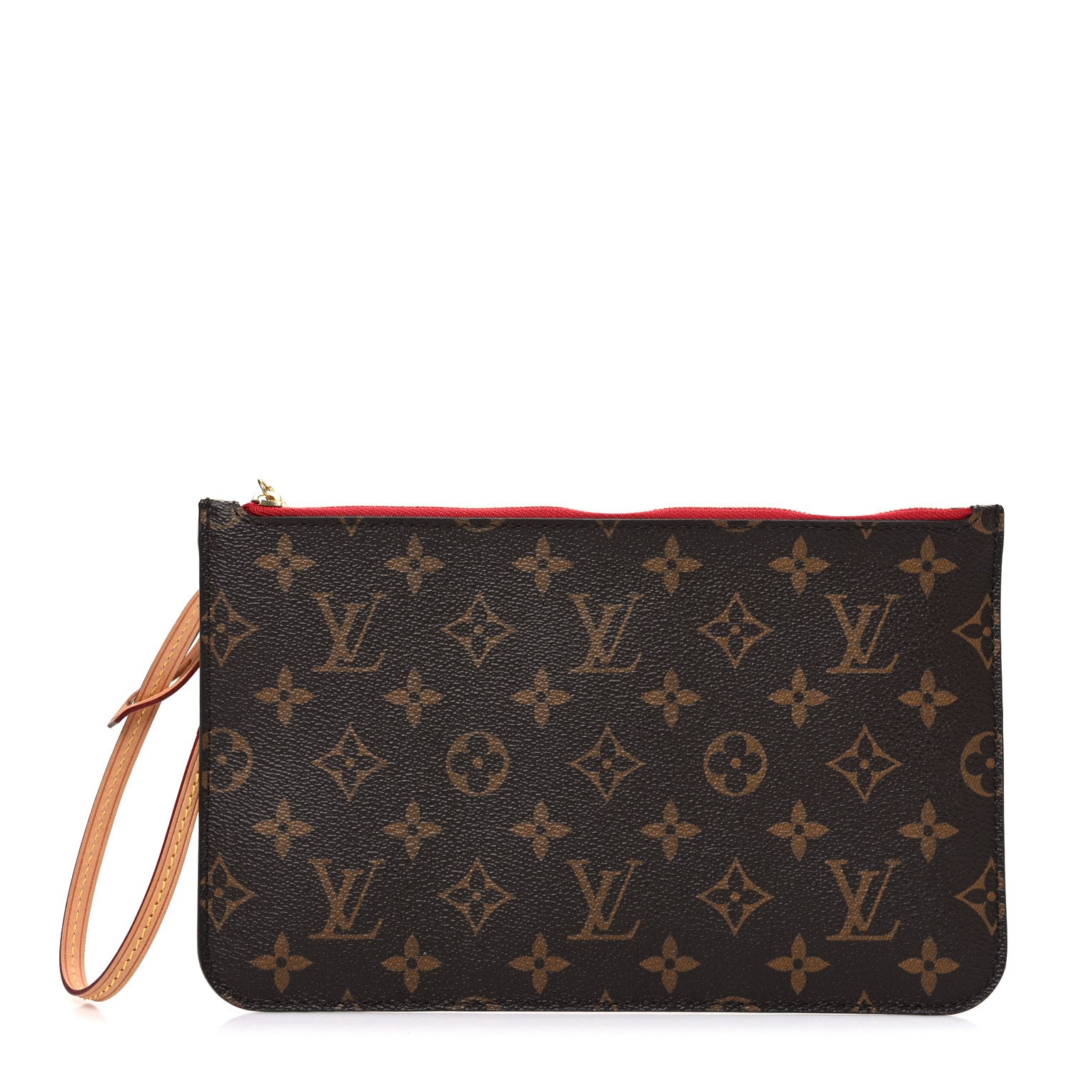 Louis Vuitton Monogram Neverfull MM GM Pochette Cherry 1 of 8