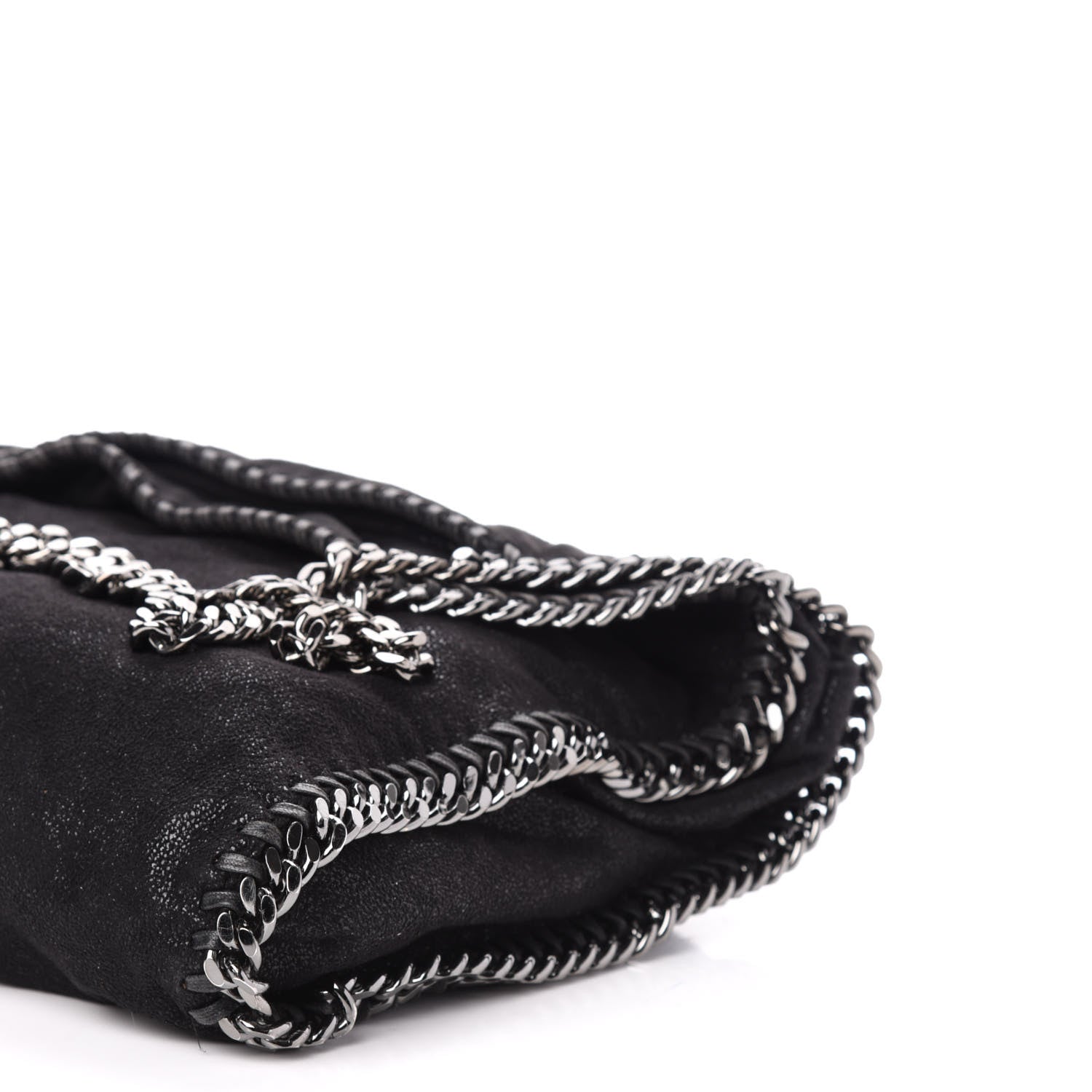 Stella McCartney Shaggy Deer Small Falabella Tote Black 10 of 12