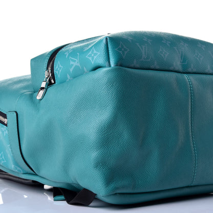Louis Vuitton Taiga Monogram Discovery Backpack PM Turquoise 6 of 8