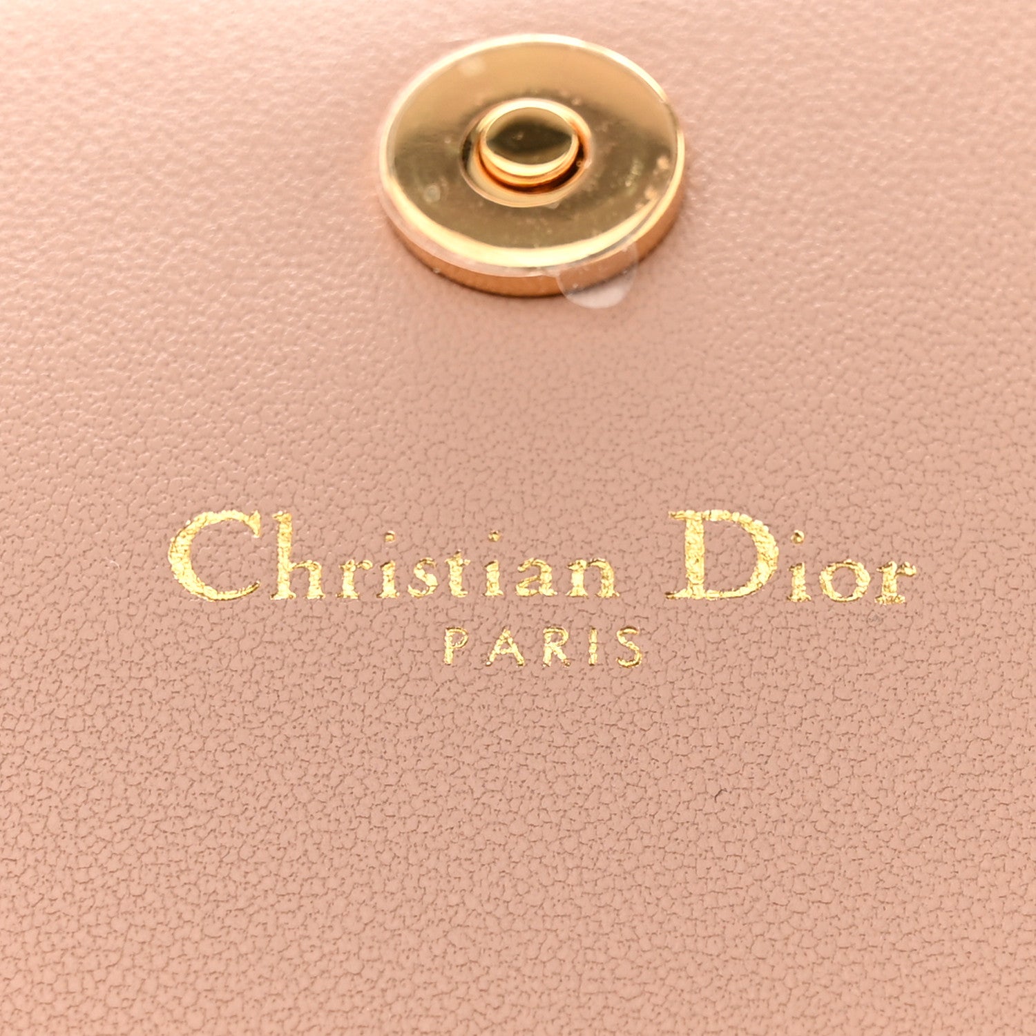 Christian Dior Supple Calfskin Cannage Caro Glycine Wallet Rose Des Vents 5 of 8