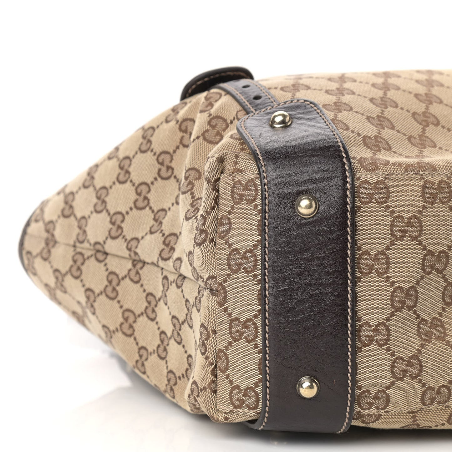 Monogram Medium Pelham Shoulder Bag Dark Brown