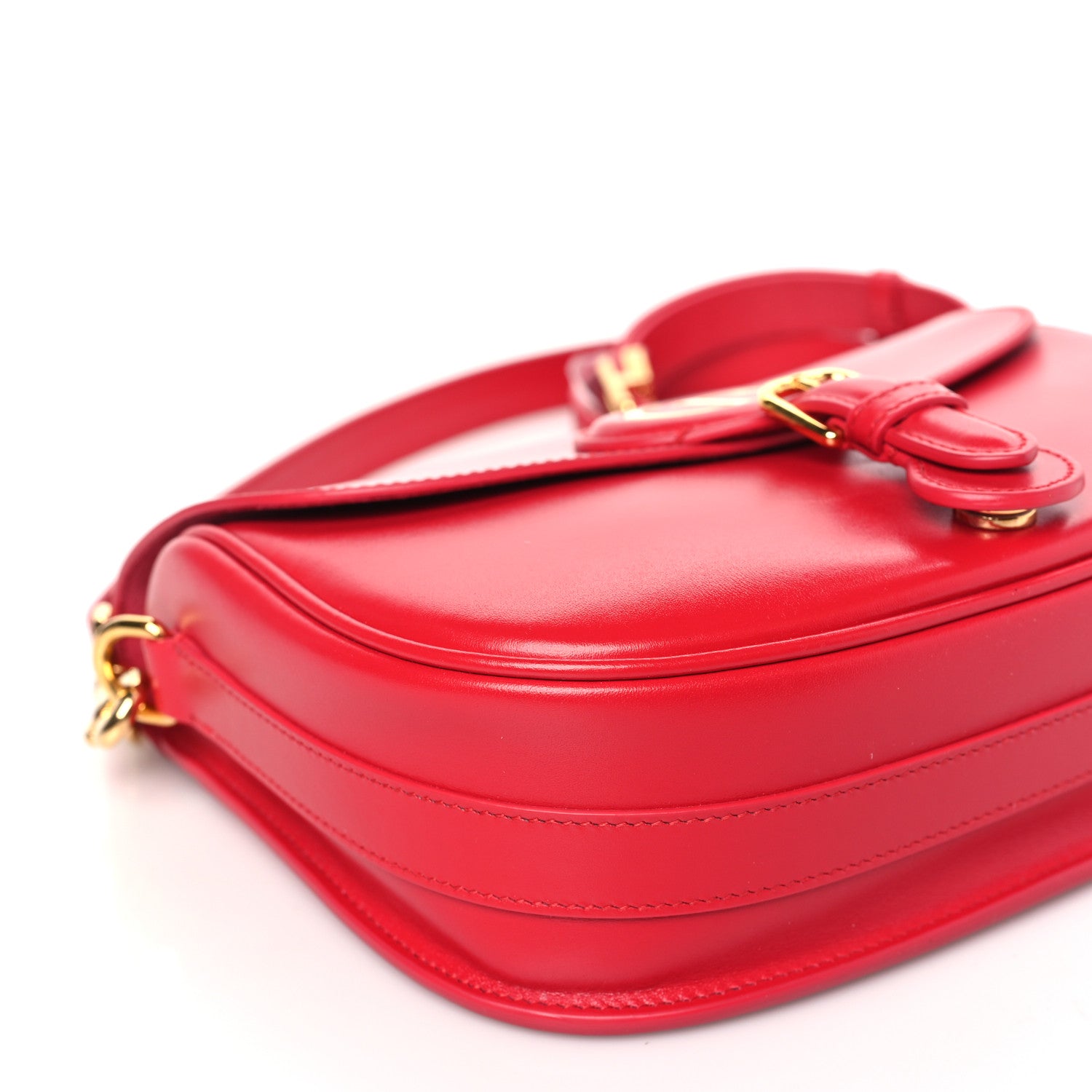 Christian Dior Box Calfskin Medium Bobby Flap Raspberry 8 of 9