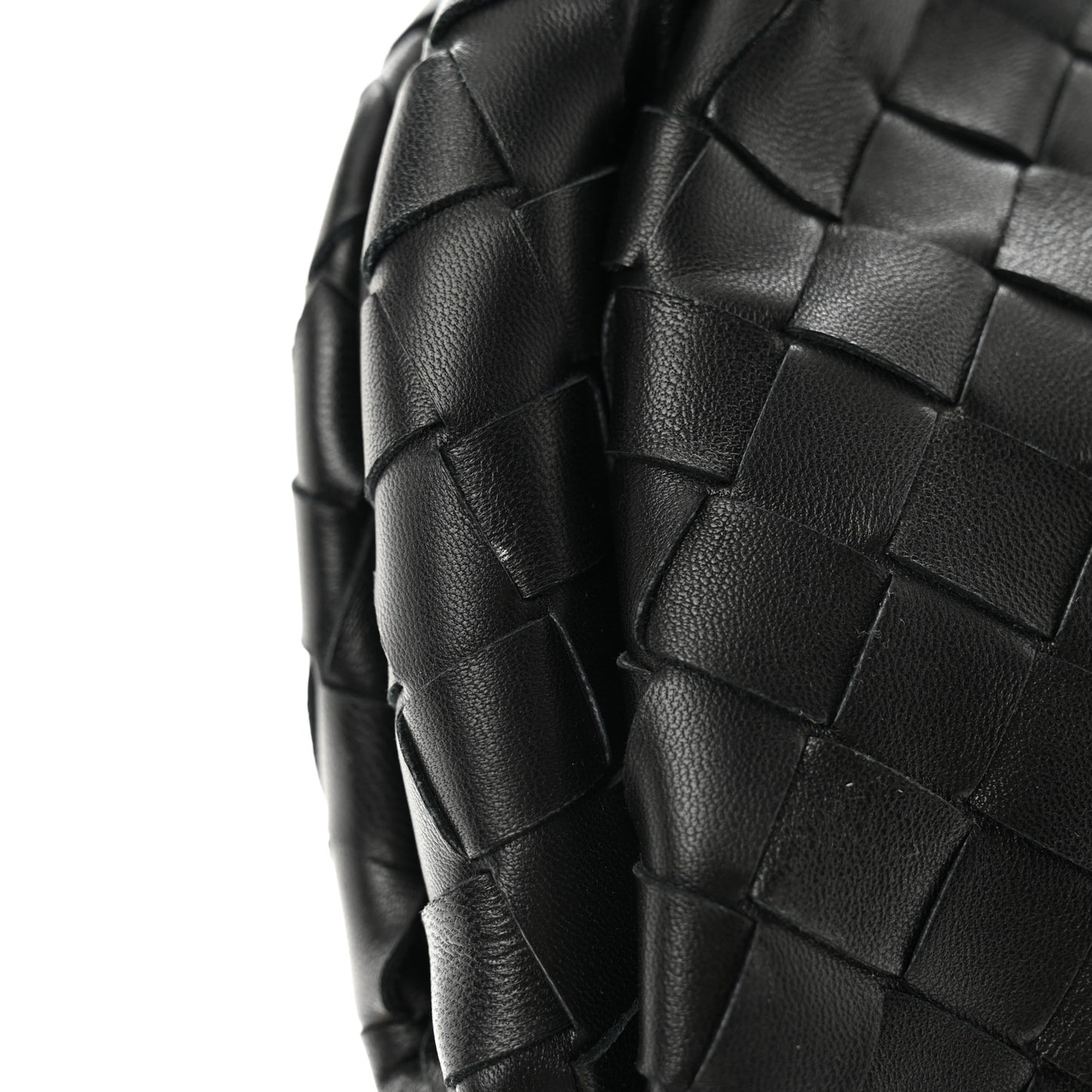 Nappa Intrecciato Clutch Black