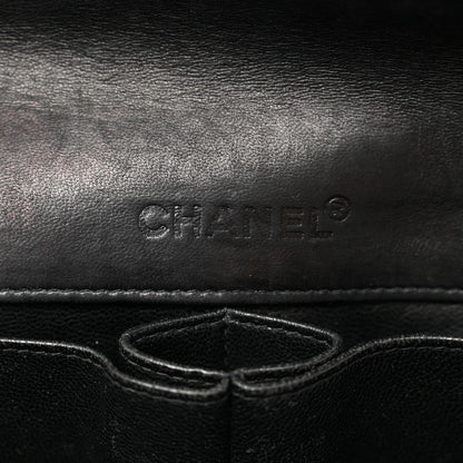 Chanel Patent Quilted East West Chocolate Bar Flap Black 6 of 11