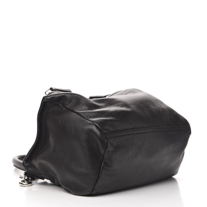 Givenchy Pebbled Calfskin Medium Pyramid Stud Pandora Black 4 of 10