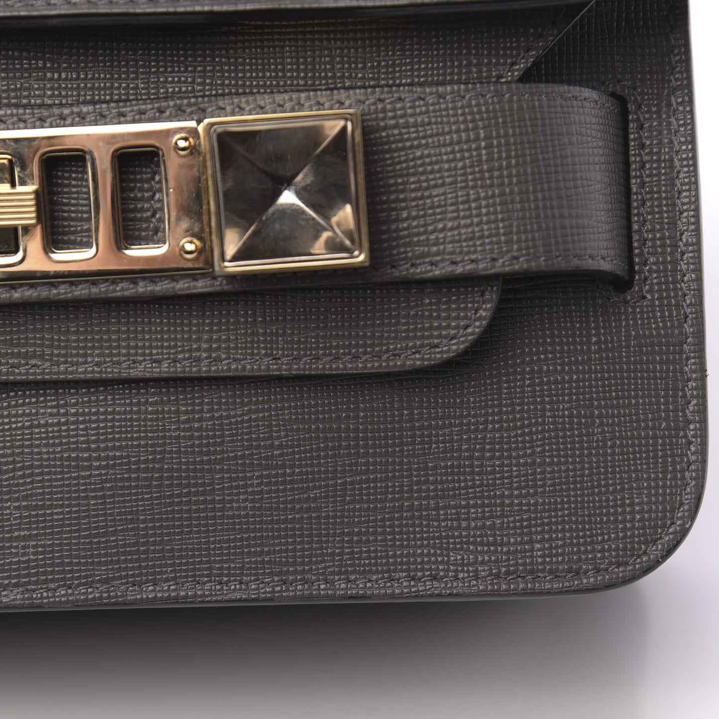 New Linosa Mini PS11 Classic Shoulder Bag Heather Grey