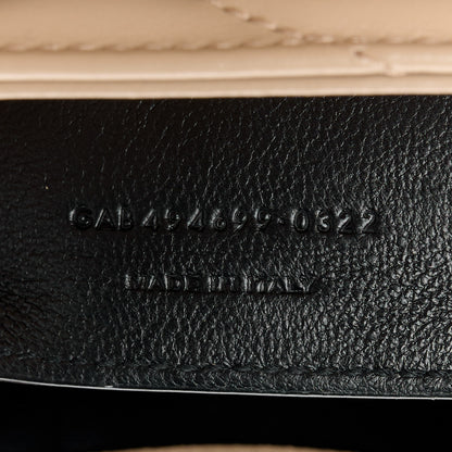 Saint Laurent Calfskin Y Quilted Monogram Small Loulou Chain Satchel Dark Beige 8 of 11