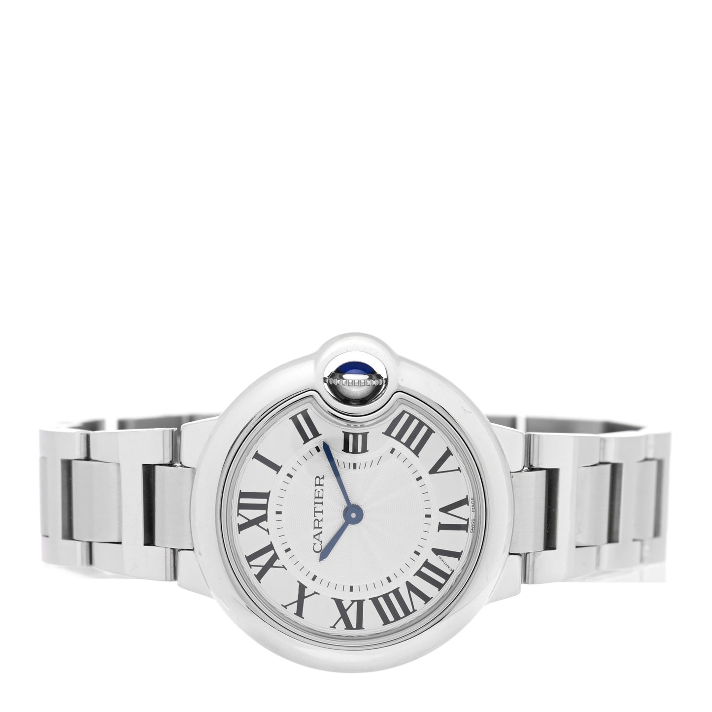 Stainless Steel 33mm Ballon Bleu De Cartier Quartz Watch
