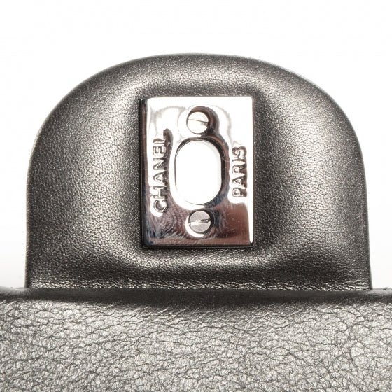 Chanel Lambskin Mini Rectangular Flap Anthracite 8 of 8