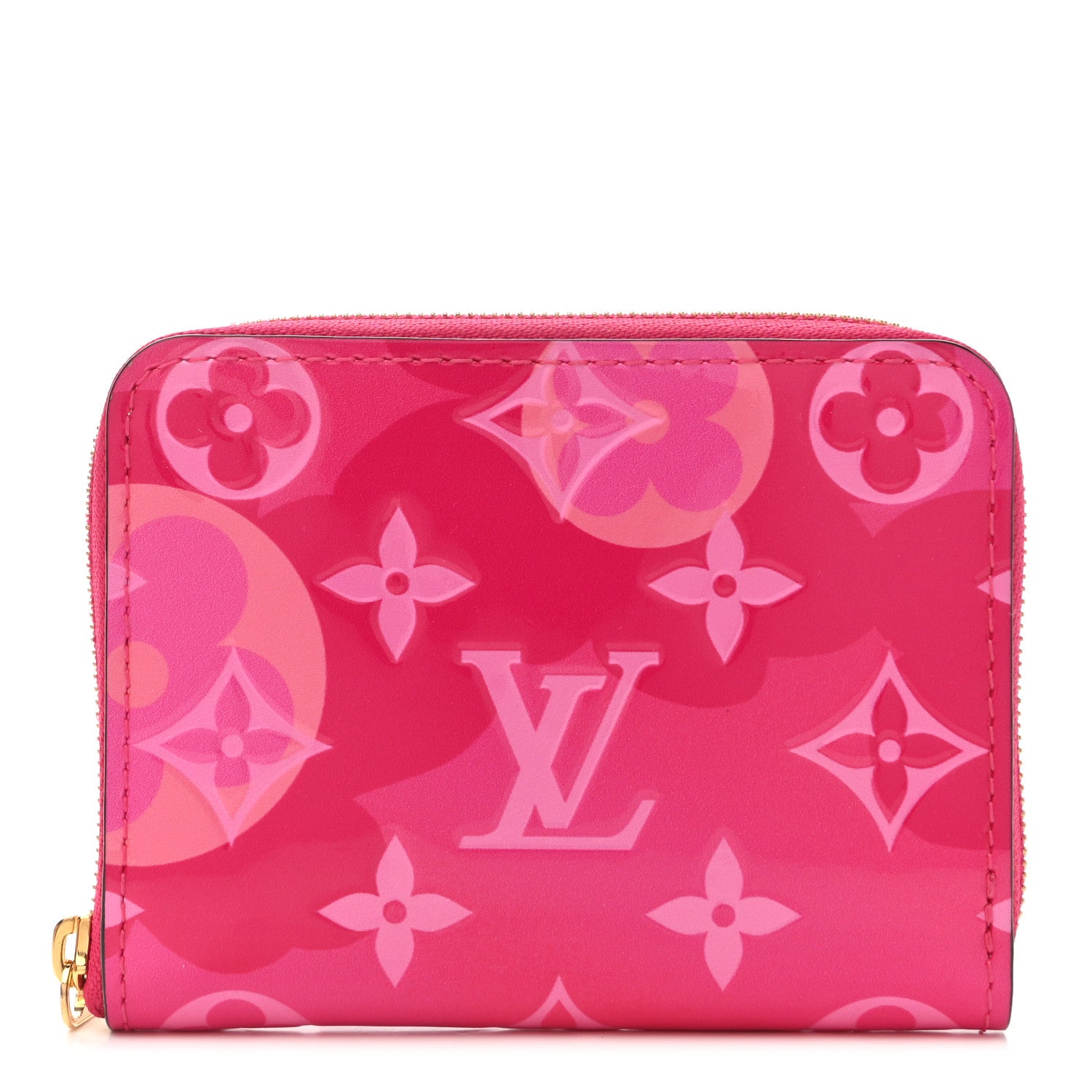 Louis Vuitton Vernis Valentine Zippy Coin Purse Fuchsia 1 of 9