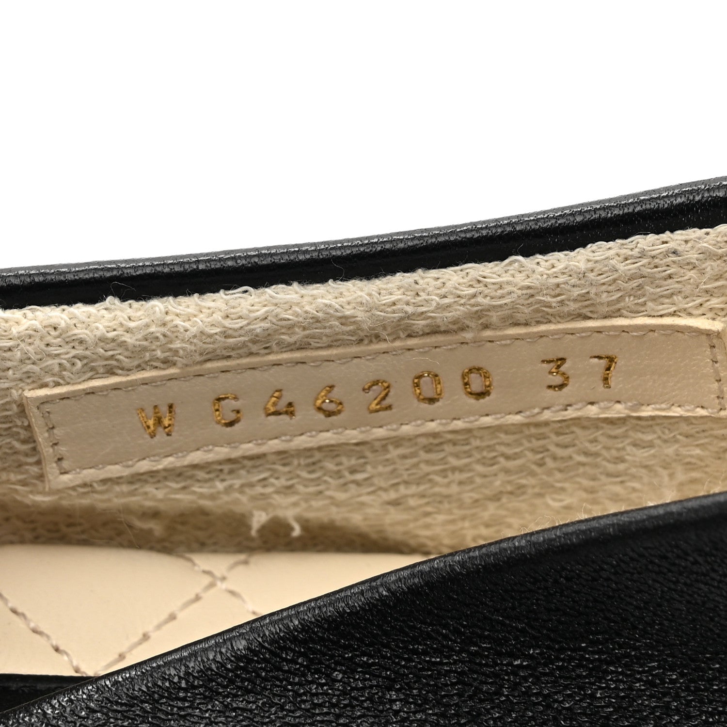 Chanel Lambskin Cap Toe CC Mary Jane Flats 37 Black 9 of 9