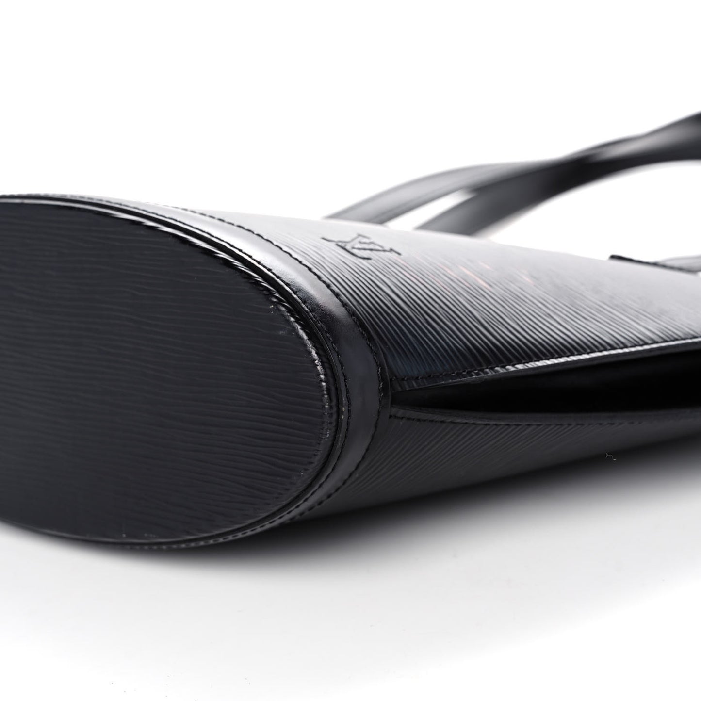 Epi Saint Jacques PM Long Straps Black