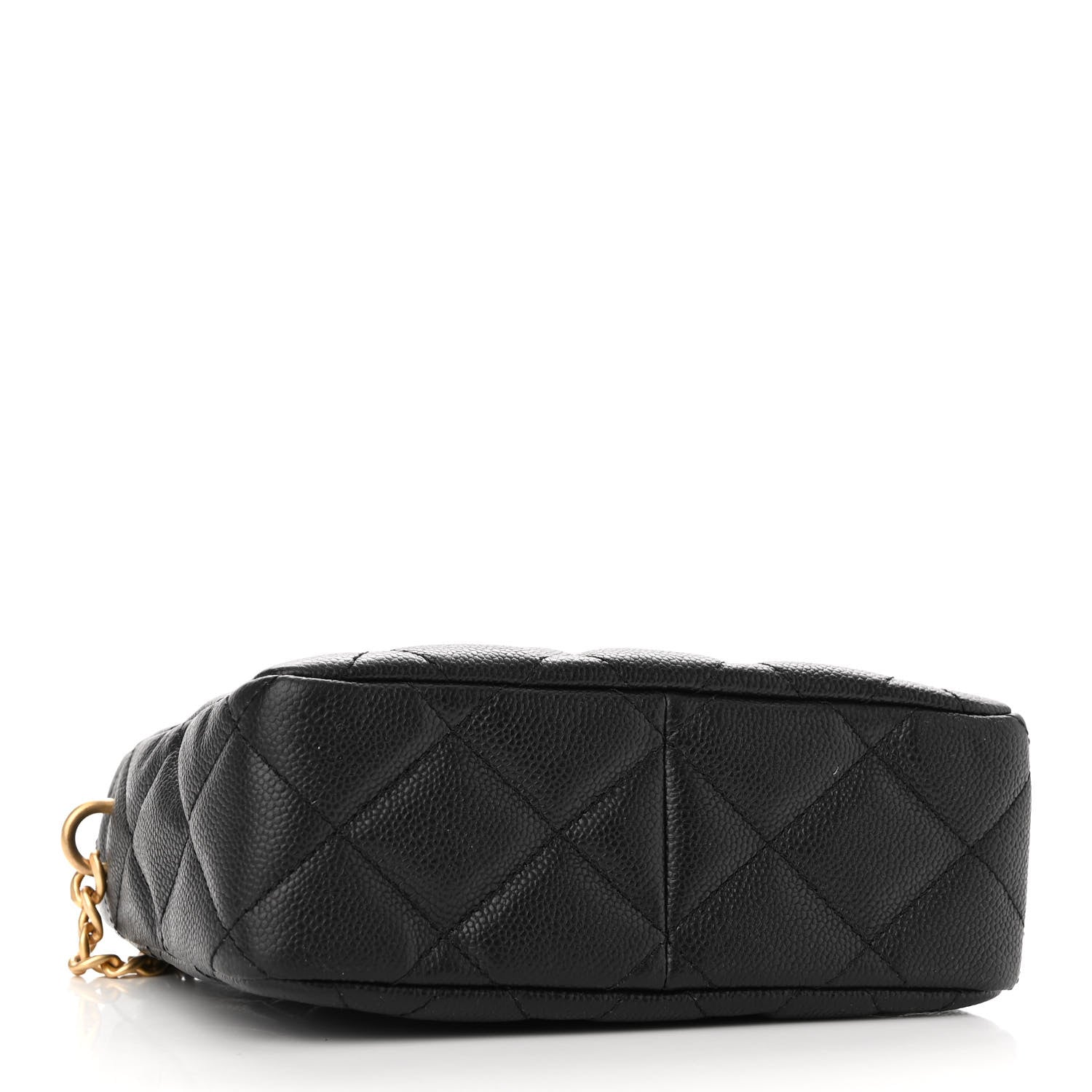 Chanel Caviar Quilted Sweetheart Hobo Black 4 of 10