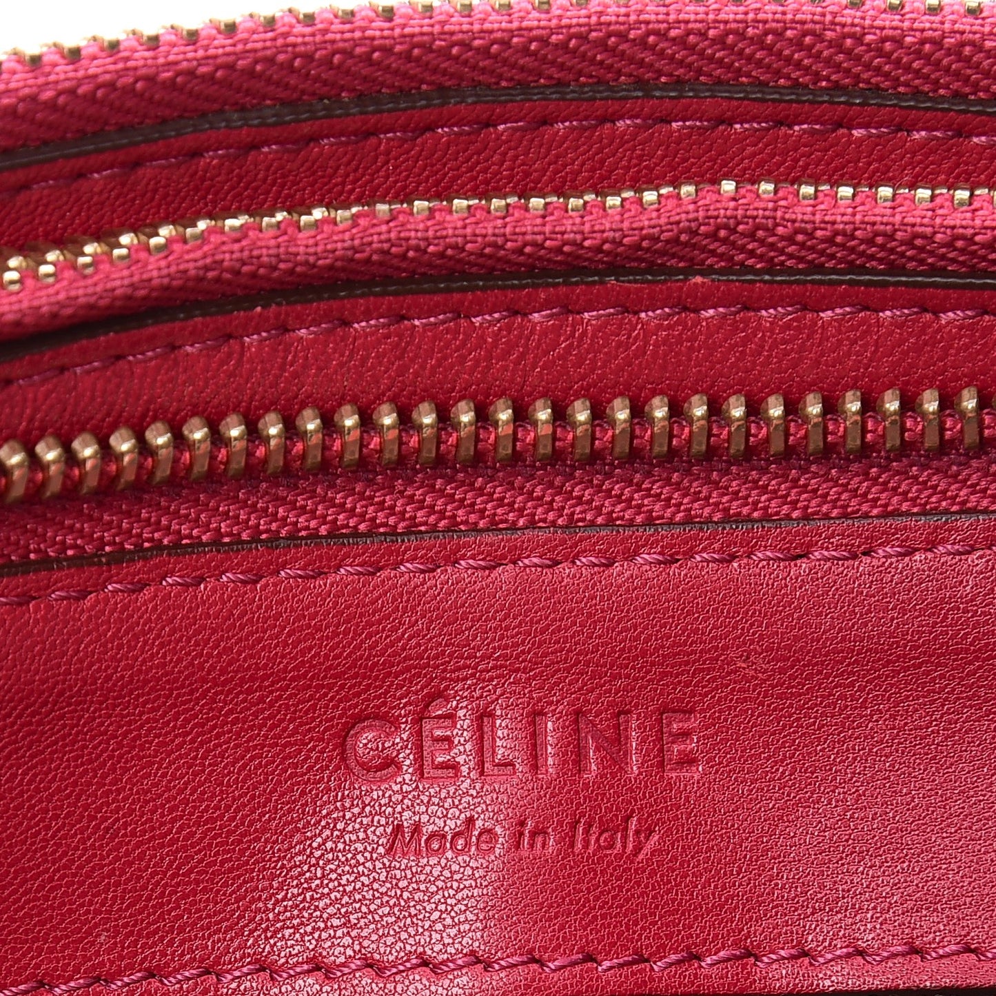 Lambskin Small Trio Crossbody Bag Fuchsia