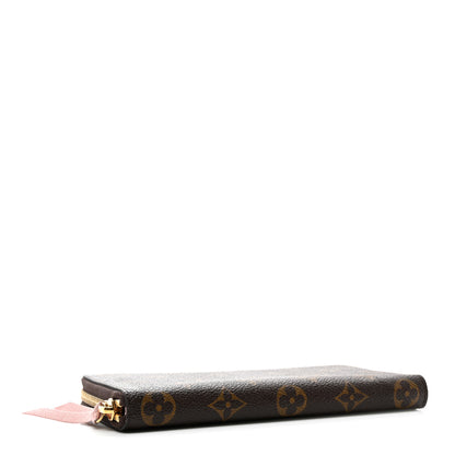 Louis Vuitton Monogram Clemence Wallet Rose Ballerine 4 of 8