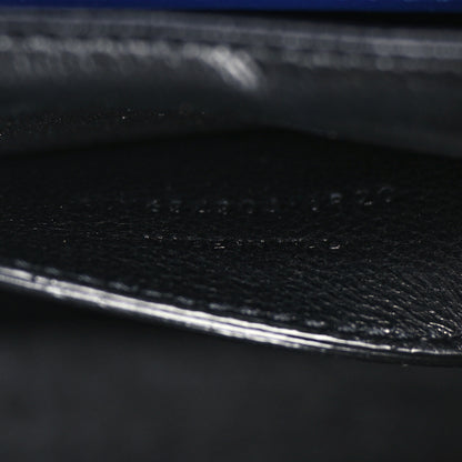 Saint Laurent Box Calfskin Monogram Medium Solferino Satchel Blue 7 of 9