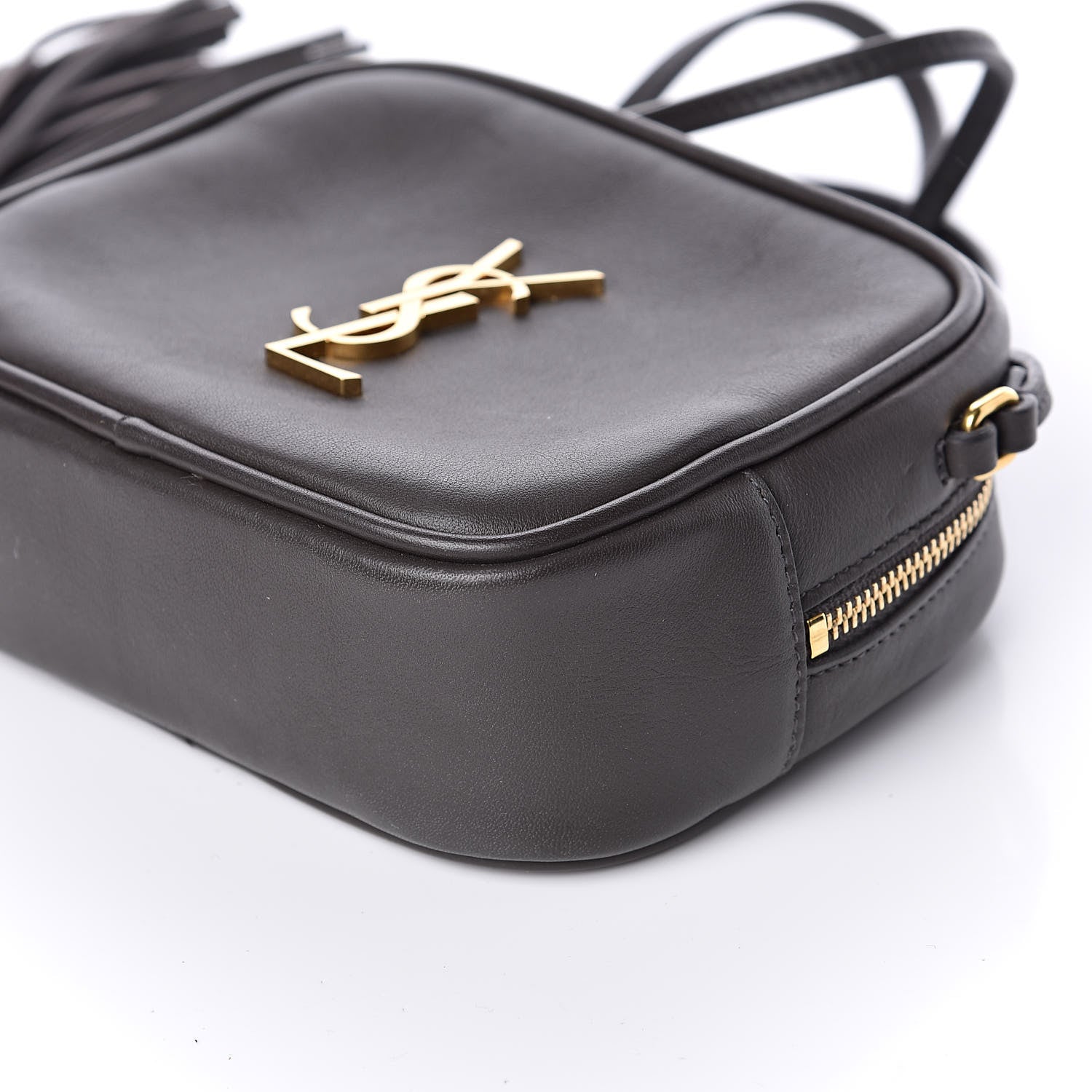 Saint Laurent Nappa Monogram Blogger Bag Coal 9 of 11