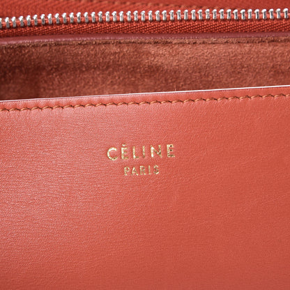 Celine Smooth Calfskin Blade Chain Flap Terracotta 7 of 10