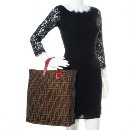 Fendi Zucca Special Shopping Tote Tobacco Granada 2 of 9