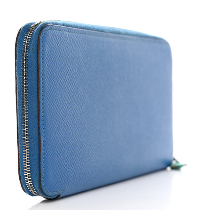 Hermes Epsom Silk'In Wallet Mykonos 3 of 12