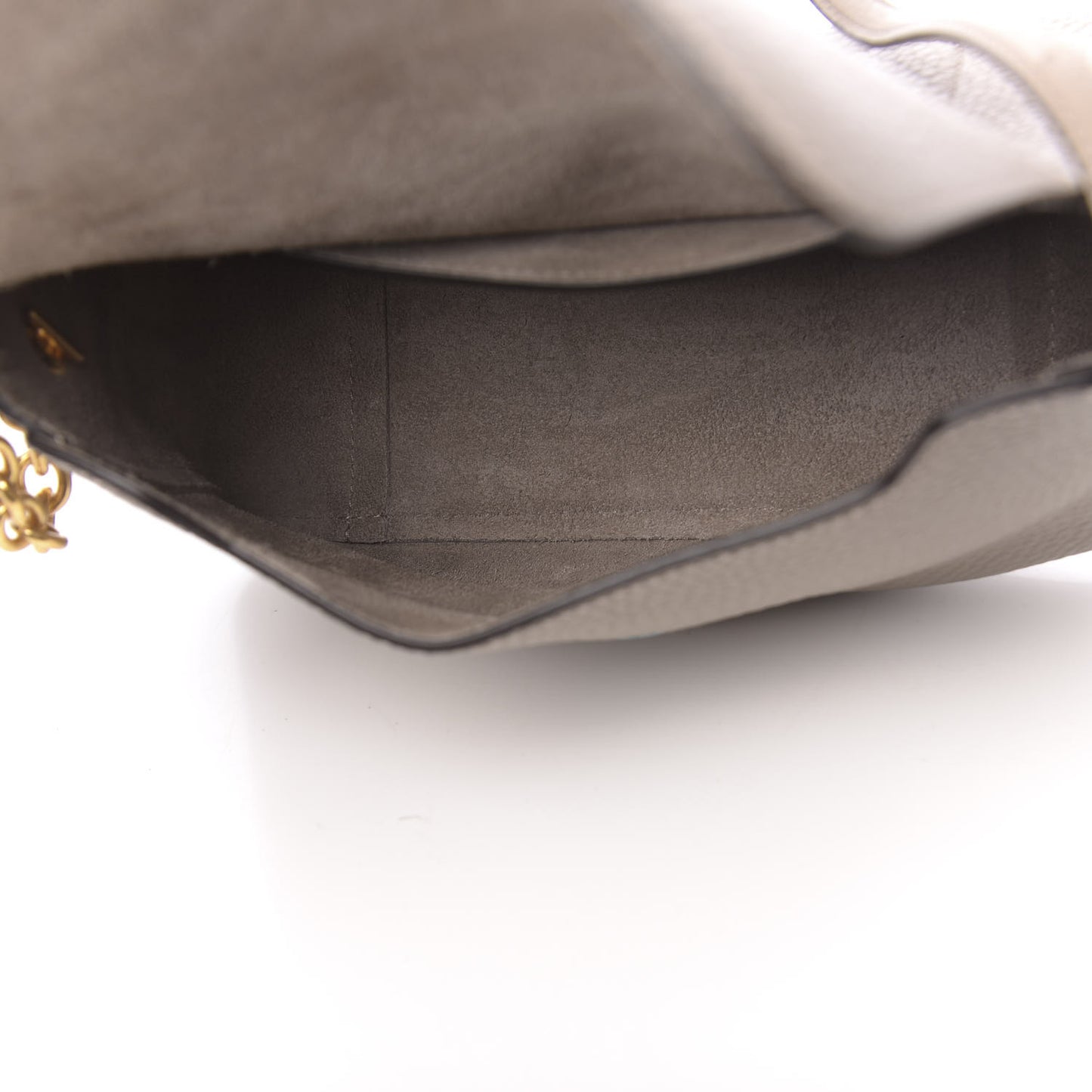 Heavy Grain Calfskin Mini Keeley Solid Grey