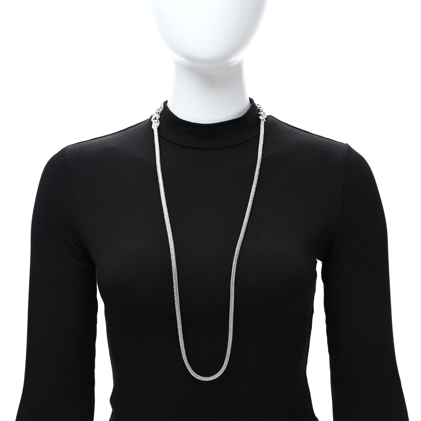 Sterling Silver Asli Link Classic Chain Necklace