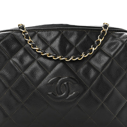 Chanel Caviar Quilted Camera Case Black 8 of 14