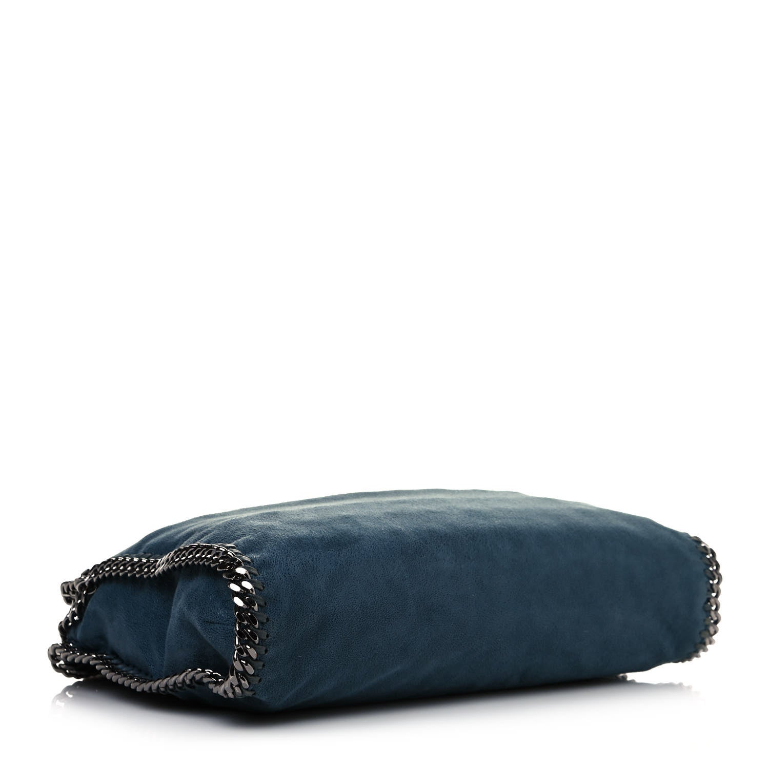 Stella McCartney Shaggy Deer Falabella Fold Over Tote Blue 3 of 12