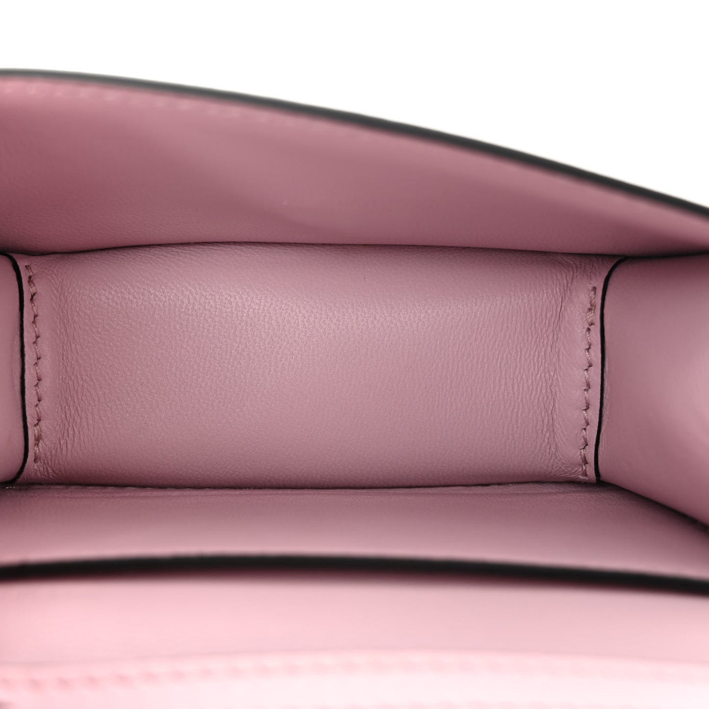 Calfskin Crystal Vlogo Micro Loco Shoulder Bag Rose Cannelle