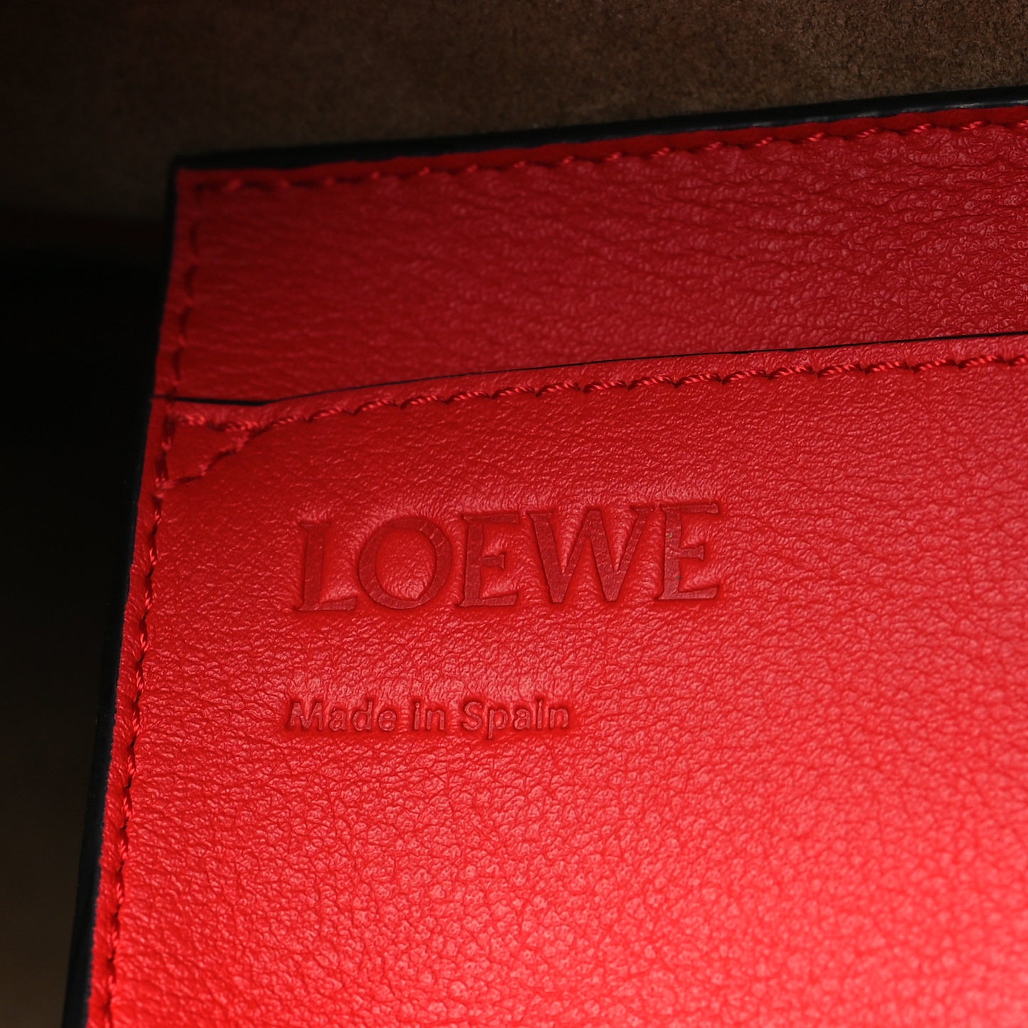 Calfskin Fortune Hobo Red