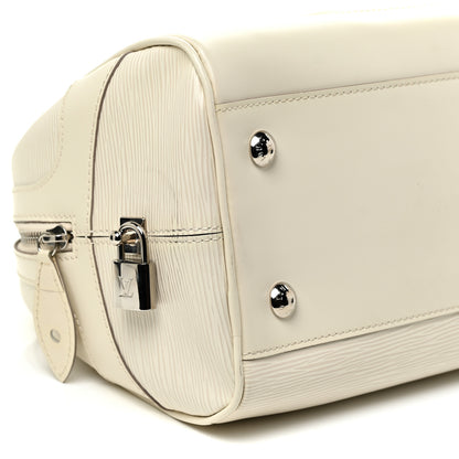 Louis Vuitton Epi Bowling Montaigne GM Ivory 8 of 24