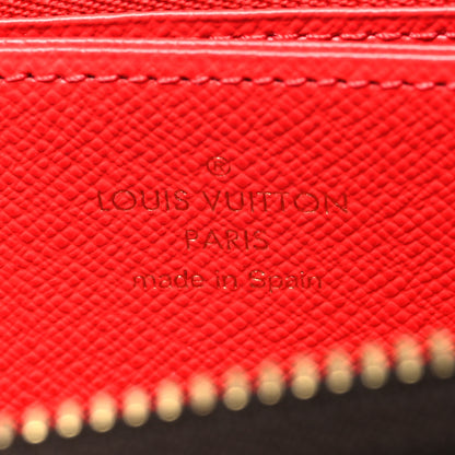 Louis Vuitton Monogram 2016 Christmas Animation Zippy Wallet Rouge 6 of 10
