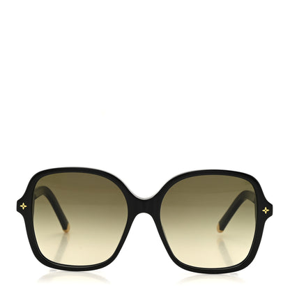 Louis Vuitton Acetate My Monogram Light Square Sunglasses Z1861W Black 2 of 7
