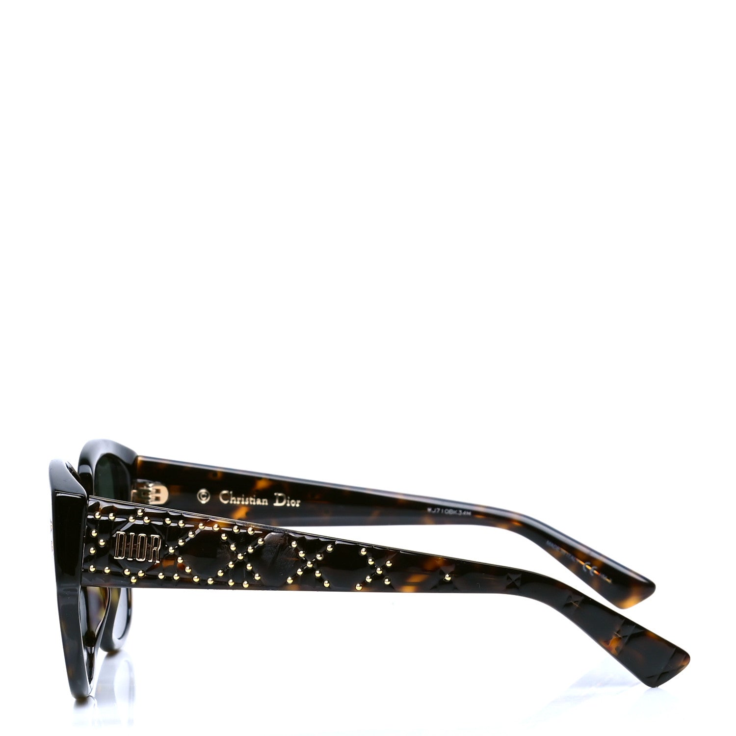 Christian Dior Lady Dior Studs 2 Sunglasses Black 2 of 4