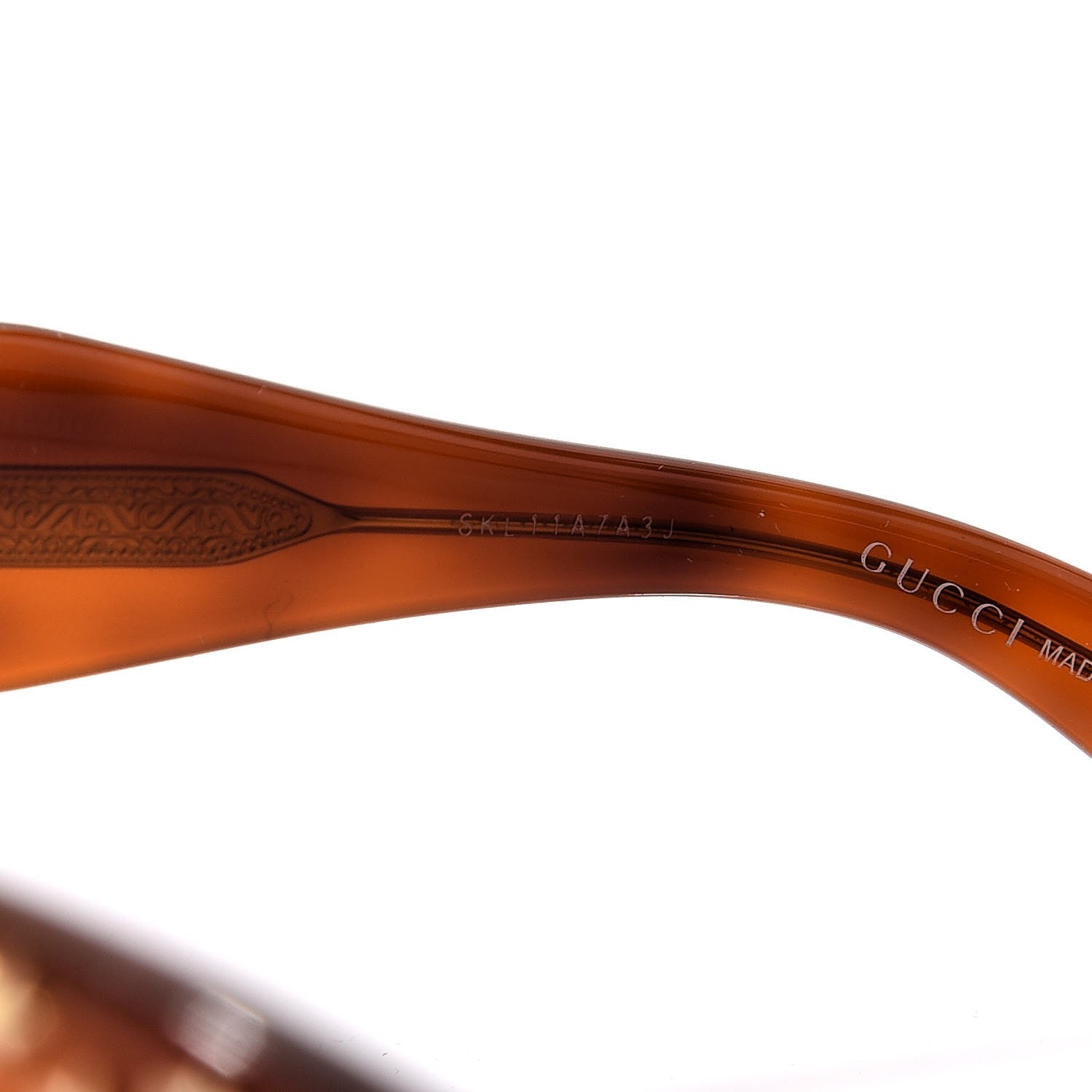 Gucci Square Frame Star Sunglasses GG 3870/S Light Tortoiseshell 5 of 7