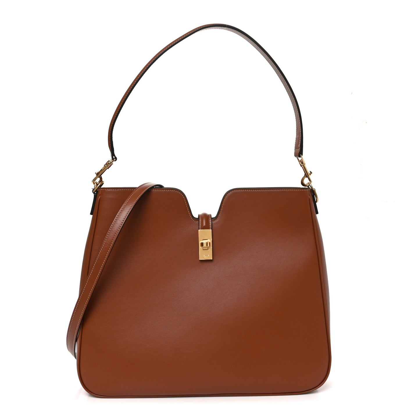 Smooth Calfskin Medium Camille 16 Soft Bag Tan