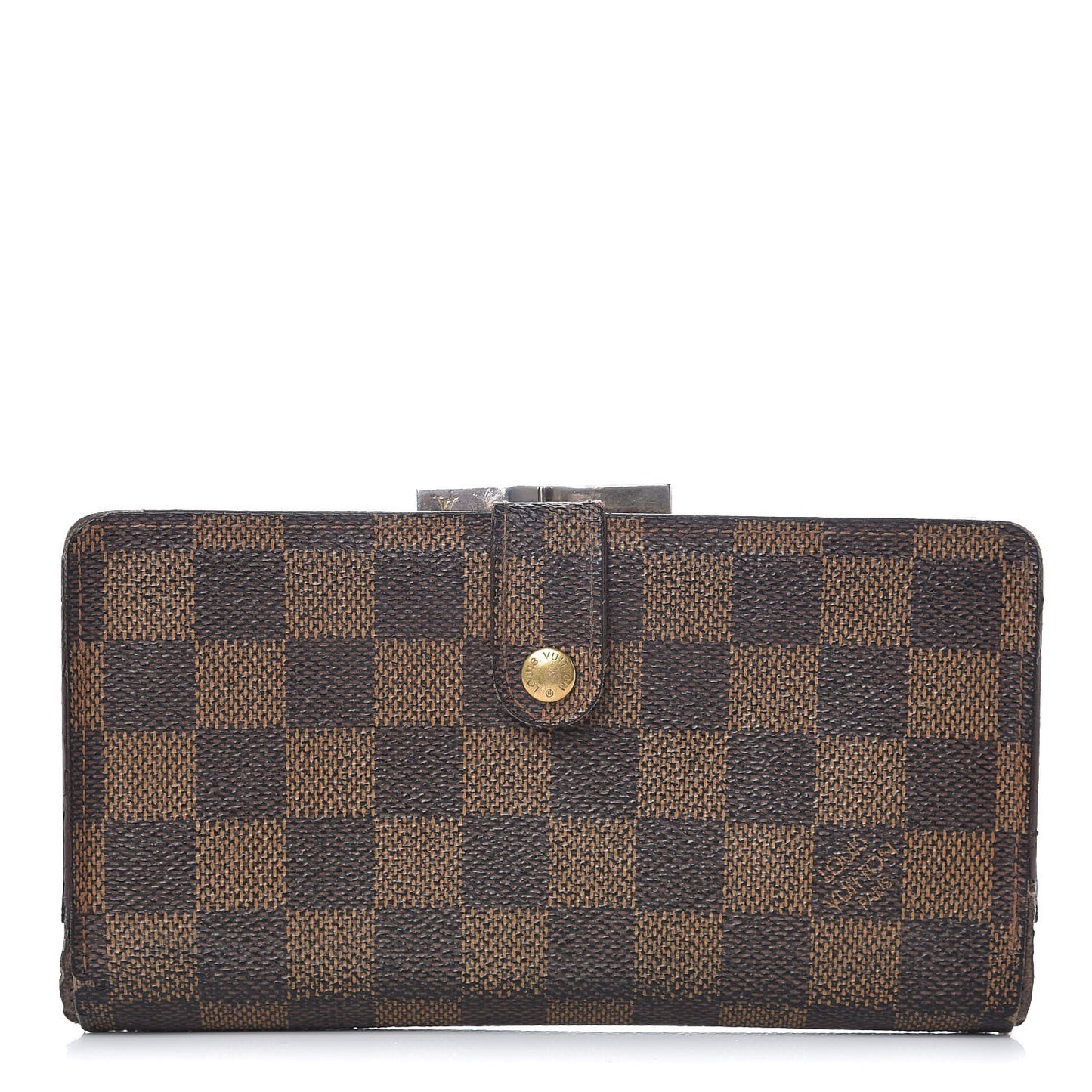 Damier Ebene Continental French Purse Wallet